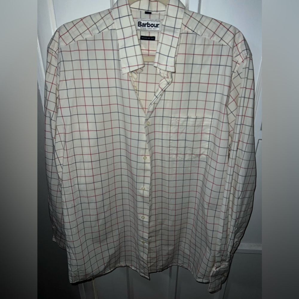MEN’S  BARBOUR PELTON REGULAR FIT SHIRT